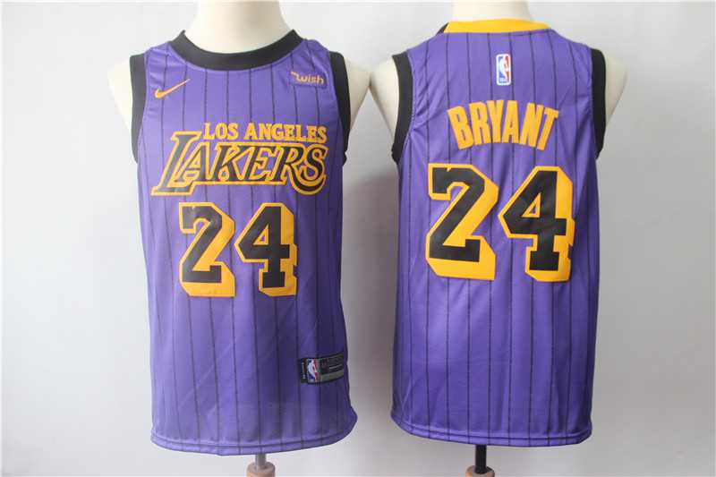 Lakers 24 Kobe Bryant Purple 2019 City Edition Nike Swingman Jersey,We sell and wholesale Lakers 24 Kobe Bryant Purple 2019 City Edition Nike Swingman Jersey on line form chian!